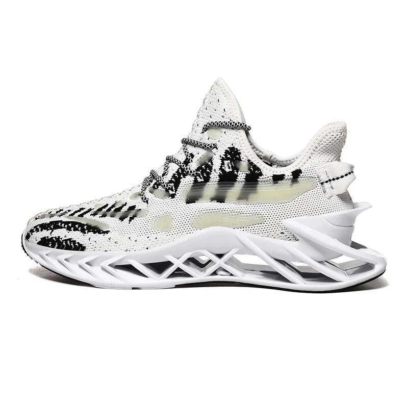 

2021Latest Design High-tech Autumn Winter Blade Sole Women Men Sports Shoes Running Sneakers