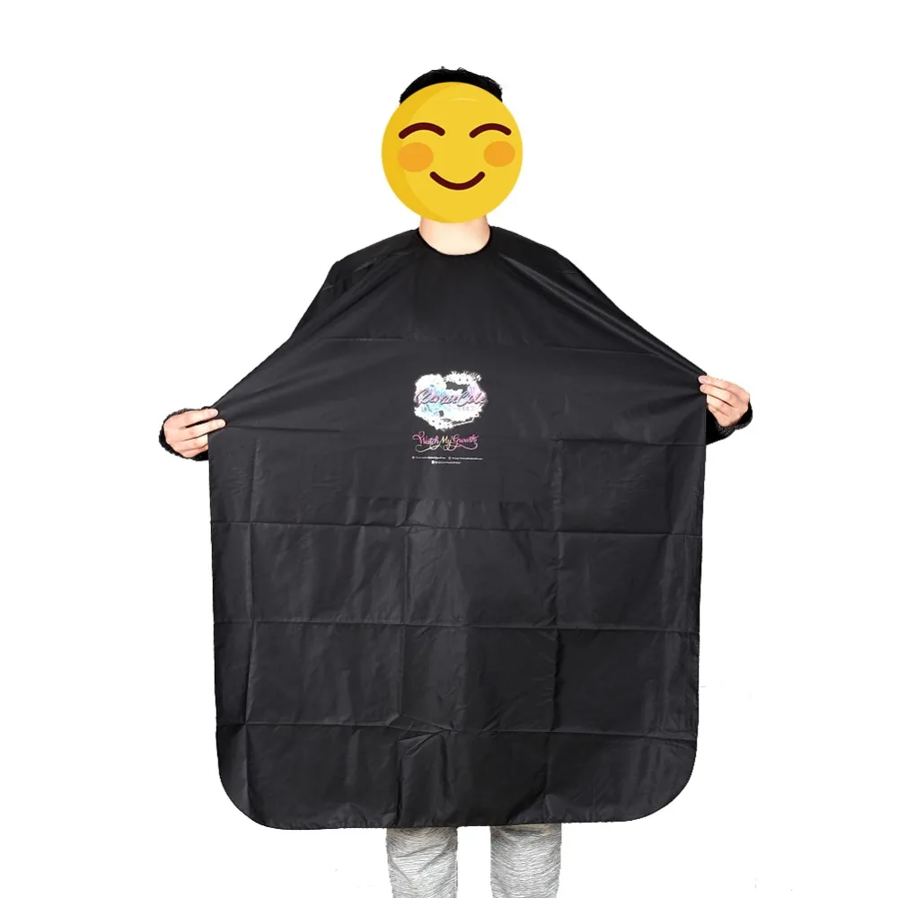 

Customized Printing Logo Dressing Cape Hair Extensions Human Hair Cutting Salon Capes Dress Hair Cutting Dressing