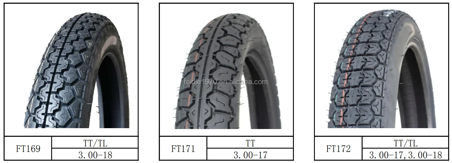 NEW 300-18 TUBE TYPE MOTORCYCLE TYRE REAR FITMENT E-MARKED 
