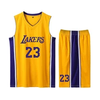 

2019 latest design color yellow sublimation custom basketball jersey uniforms wear