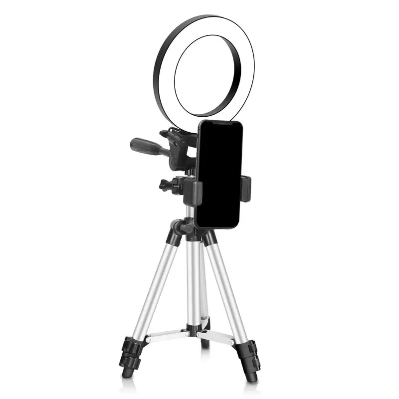 

Desktop Selfie led Ring Light with tripod for Mobile Phone