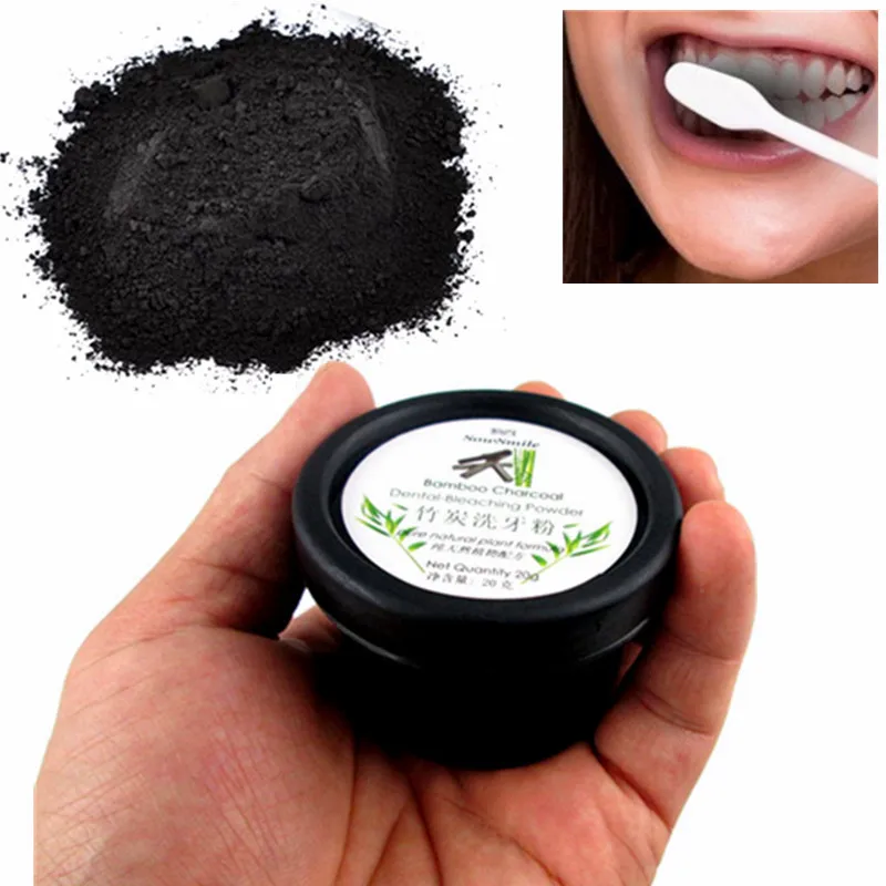 

Bamboo charcoal teeth tooth dental oral Hygiene whitening smoke yellow teeth care powder healthy tool