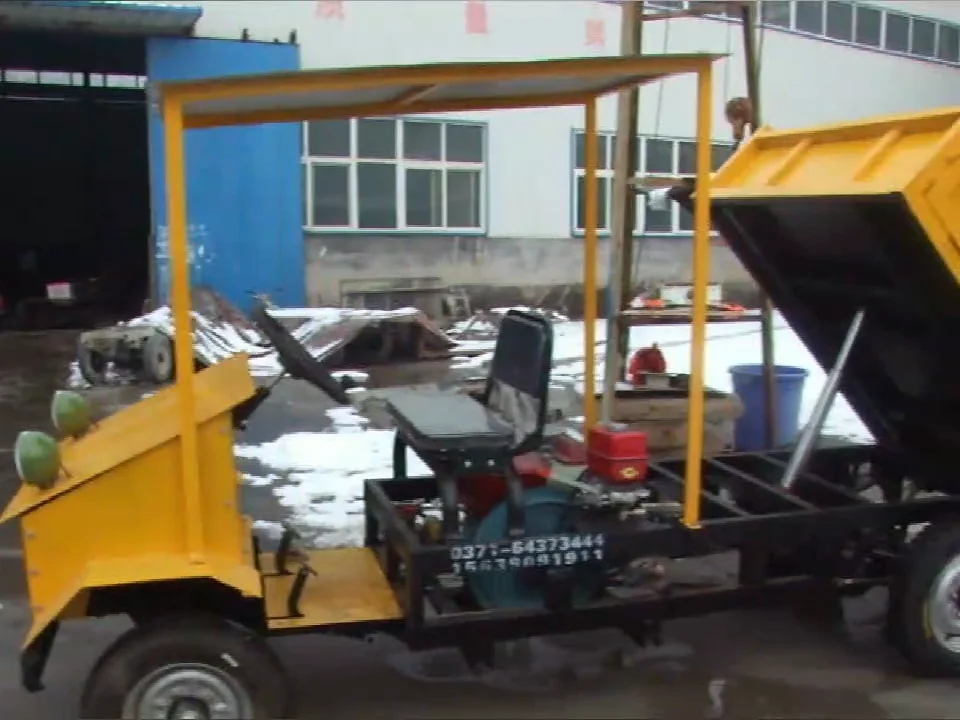 Cheap 4 Wheel Mini Dumper Truck / Diesel Mini Dumper / Mining Dump