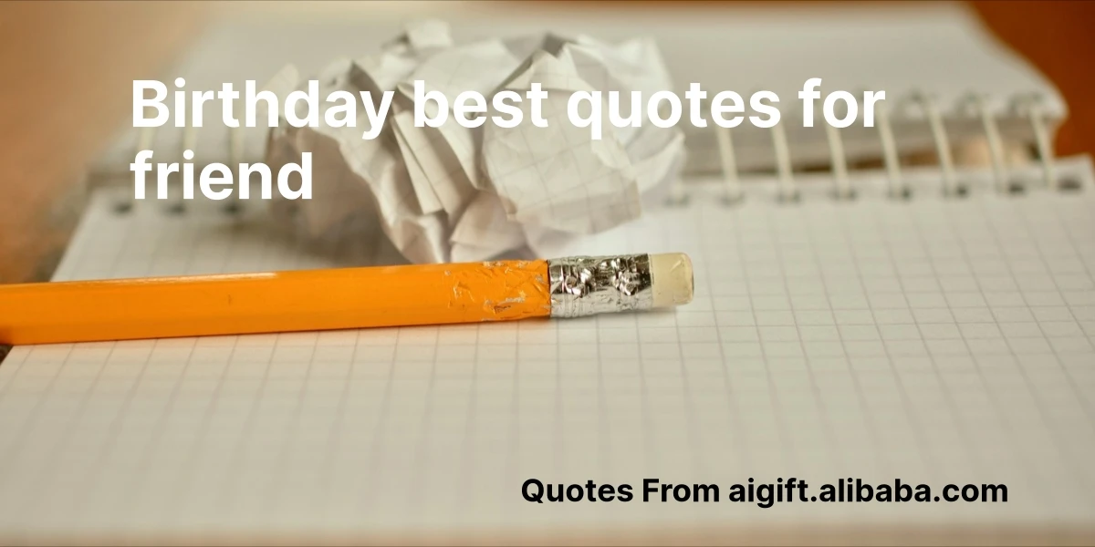 birthday best quotes for friend