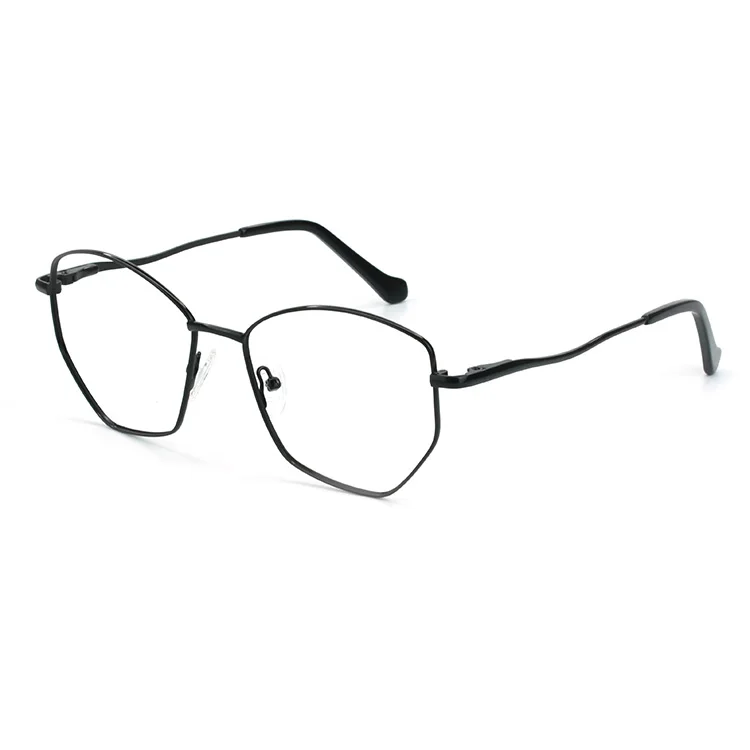 

5 bold color diamond metal optical frame ready stock eye glasses, 5 colors