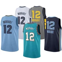 

Men's Ja Morant Jersey Embroidery Basketball Uniforms High Quality #12 Ja Morant Basketball Jersey
