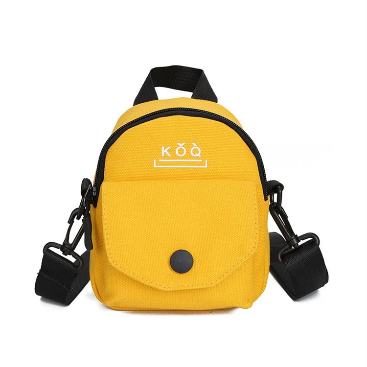 

Wholesale Ins Simple Mini Canvas Messenger Bag Cute Mobile Phone Bags Side Bags for Girls Shoulder, Customized color