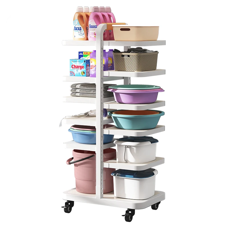 

3-tier standing Double Row removable display storage Board shelf rack for bathroom kitchen living room office organizer holder