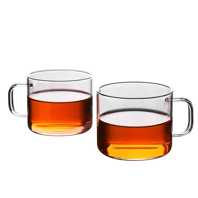 

High borosolicate glass coffee tea tasting cup set