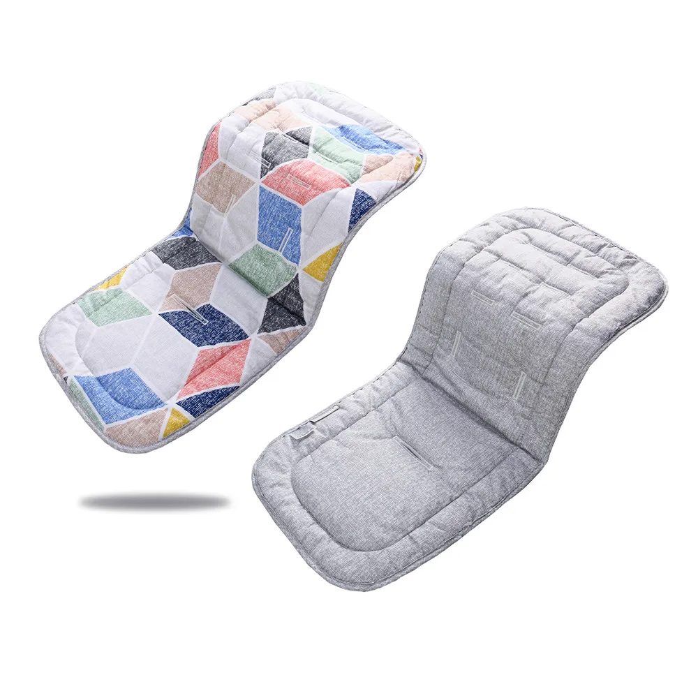 Soft 100% cotton baby pram liner pad for stroller baby stroller mat