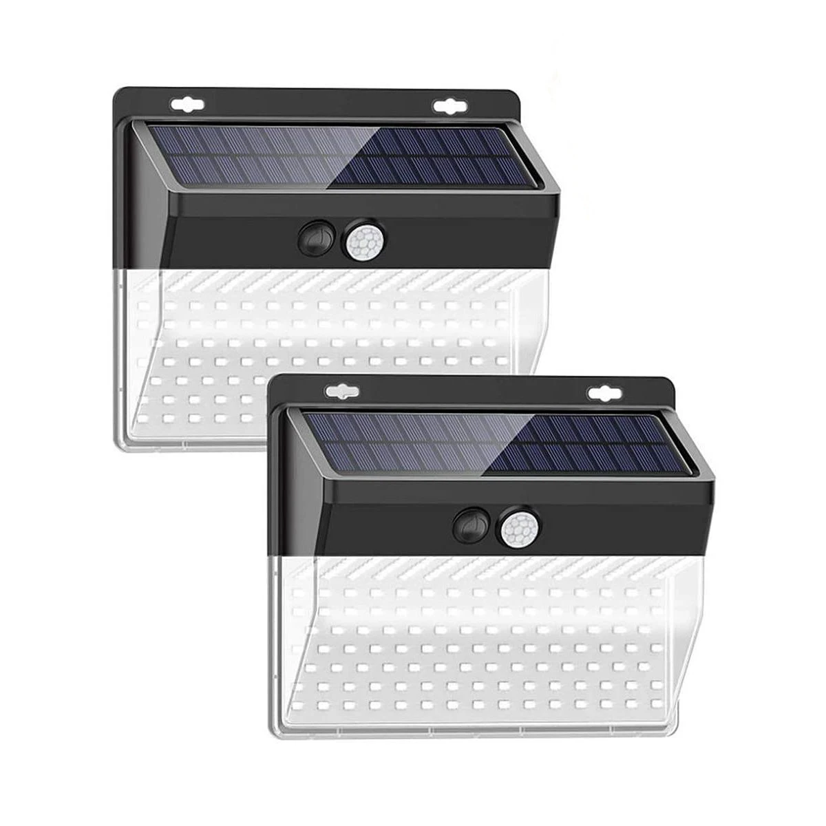 DIFUL Outdoor Wall Light 206 LED Solar Garden Lamp Popular Good Quality Motion Sensor Waterproof Security Solar Wall Lights