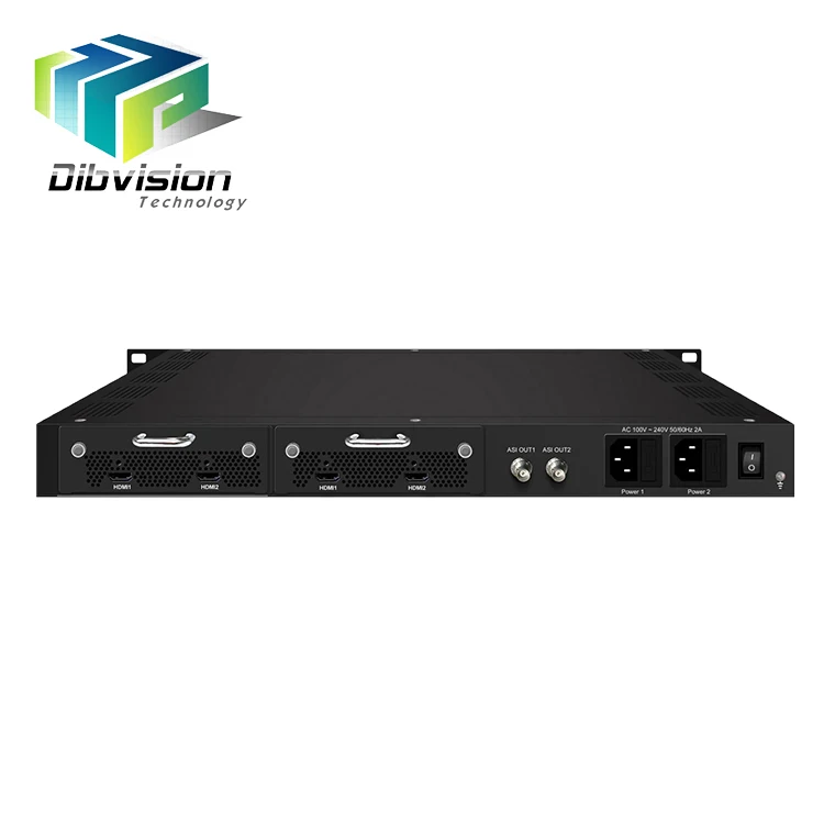 

low latency live broadcast equipment 4 channel encoder deal with MPEG-2 HD and MPEG-4 HD video encoding