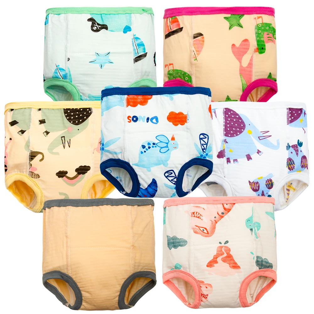 

Pants Potty Training Toddler Training Pant Washable High Waist Baby Training Pants