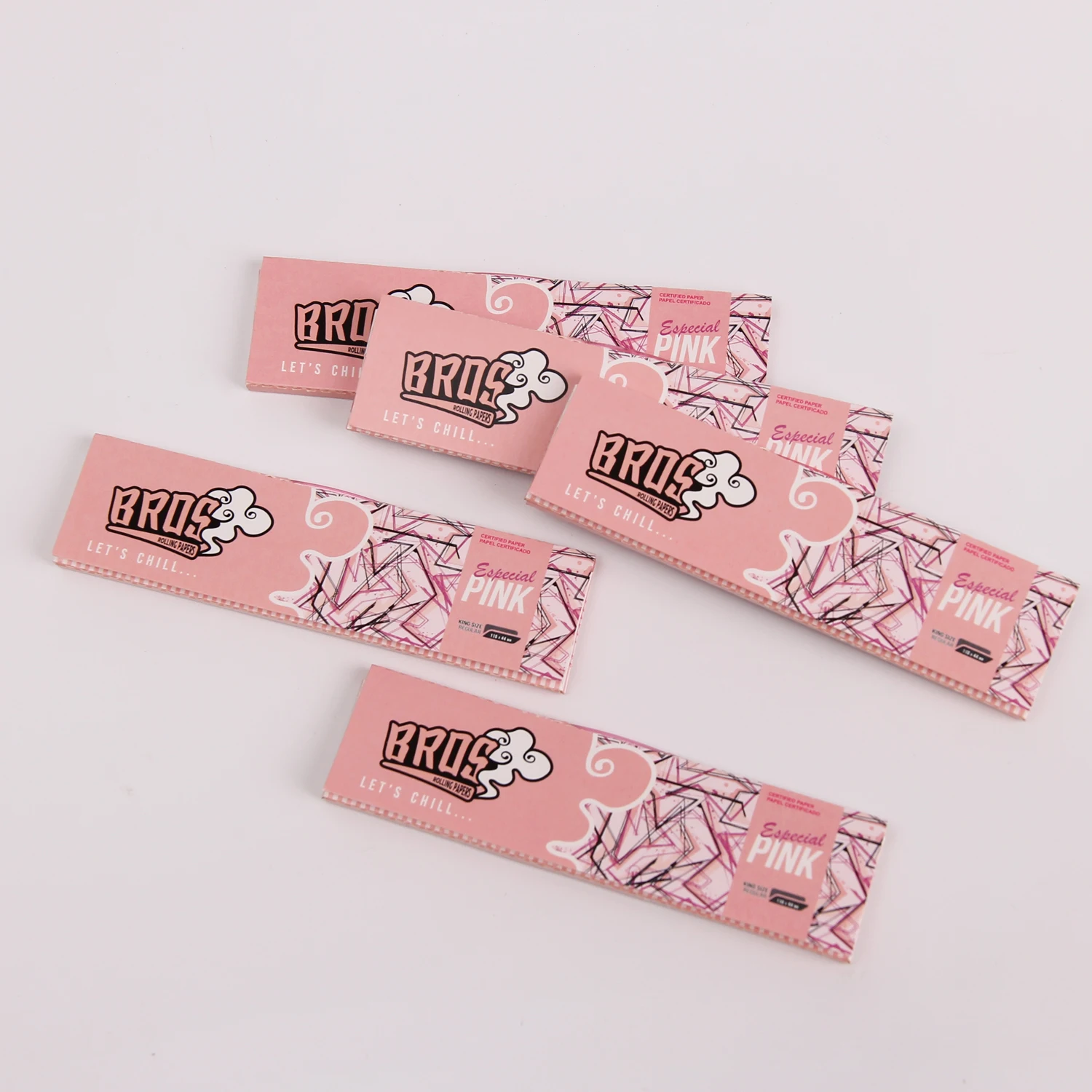 Custom Pink King Size Smoking Accessories Rolling Paper Buy Pink