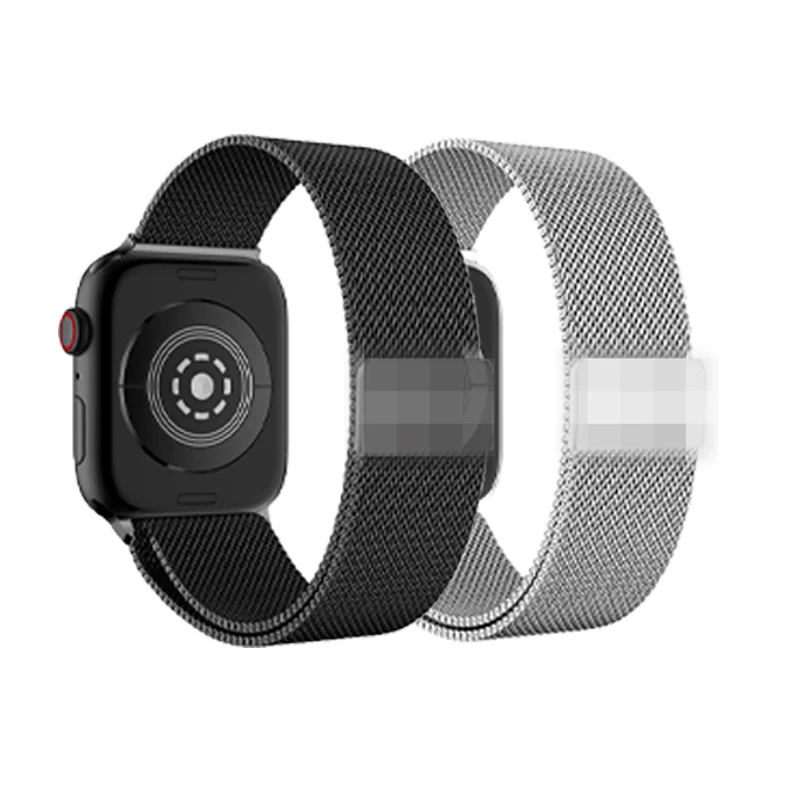 

Semicircle Stainless Steel Band milanese loop metal strap for apple watch series 4