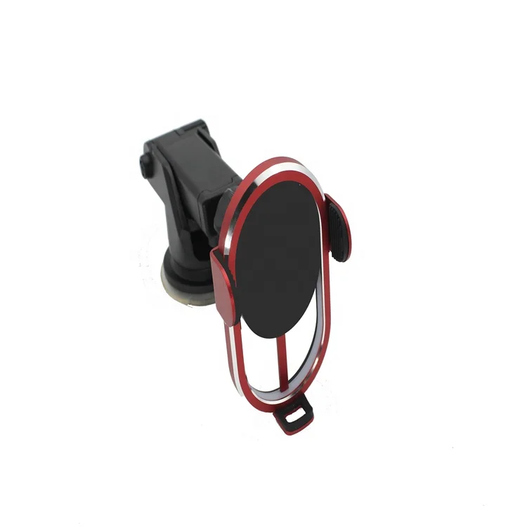 

Hollow Design tempered glass 10W fast Automatic clamping Wireless Charger Phone Holder