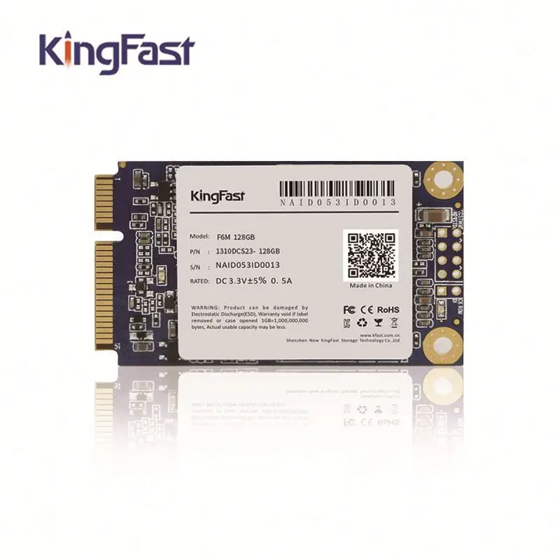 

KingFast 128 128G 128GB 256GB 256 500GB 512 G 512GB 1TB 2TB 4TB mini half size mSATA SSD for pc laptop