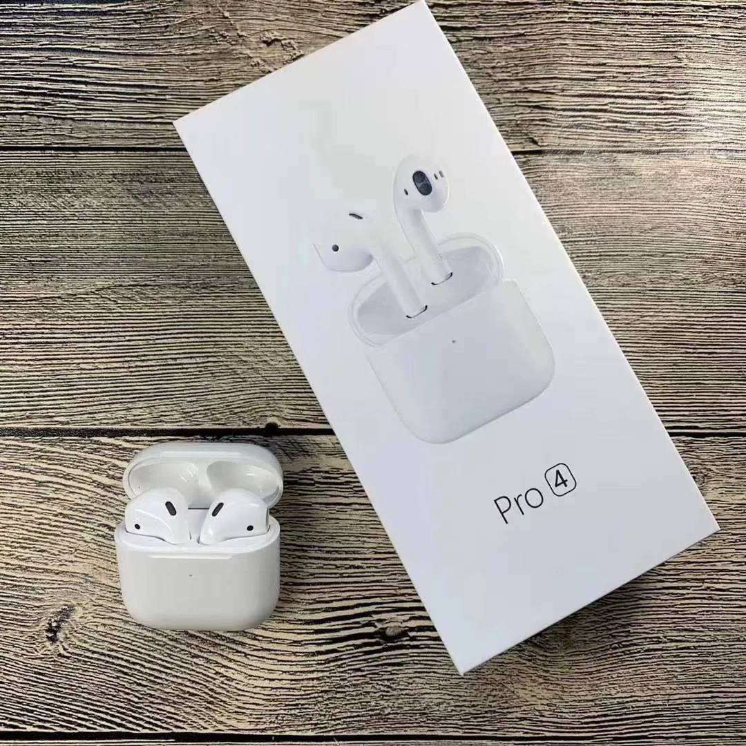 

New Wireless Pro3 pro4 TWS Earphones trending products 2020 new arrivals pro4 mini tws for xiaomi headphone, White