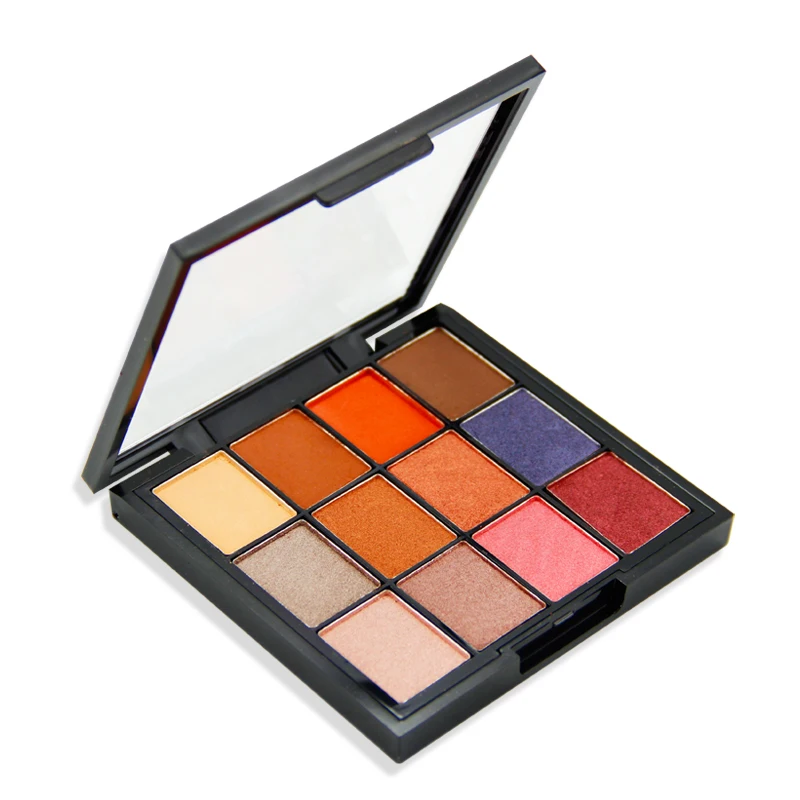 

No Logo Eye shadow Makeup Black Eye Shadow Palette Custom Vegan Free Eyeshadow Palette Private Label