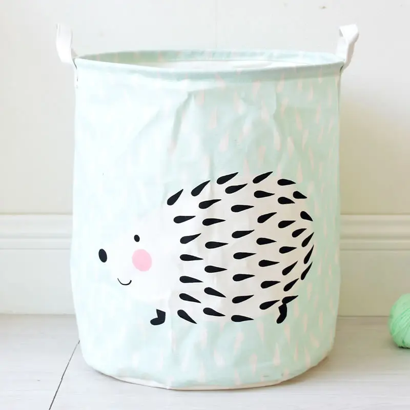 

Large Waterproof Folding Clothes Barrel Standing Kids Toys Storage Bucket Laundry Basket Organizer