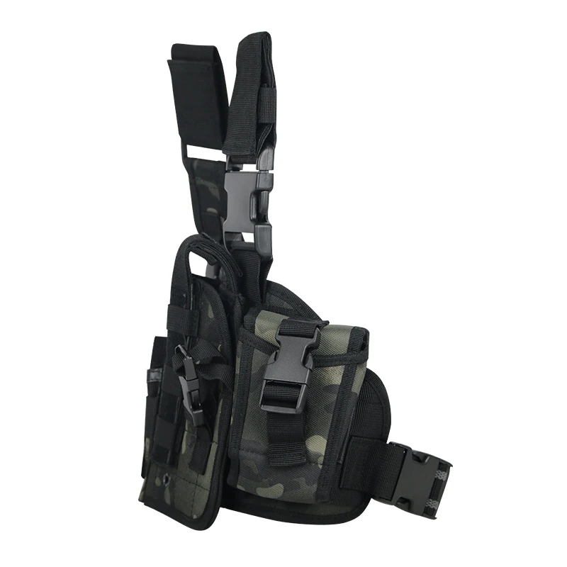 

USA warehouse pistol Thigh right Leg Holster tactical shooting gun bag