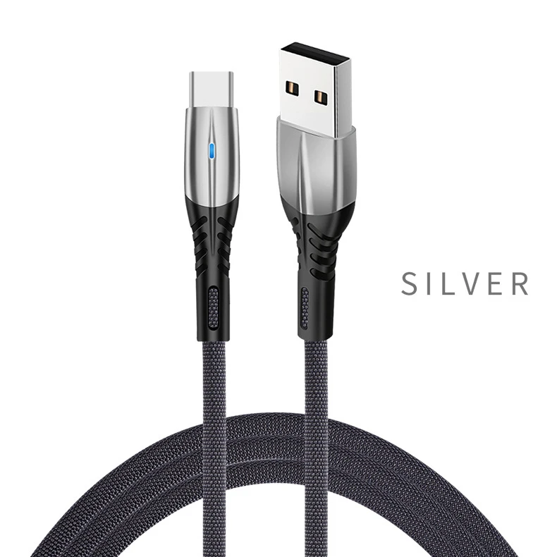 

Wholesale Colorful Oem 2.4 A Fast Usb-C Quick Charging 100C Mm Type C Usb Data Cable Usb For Vivo