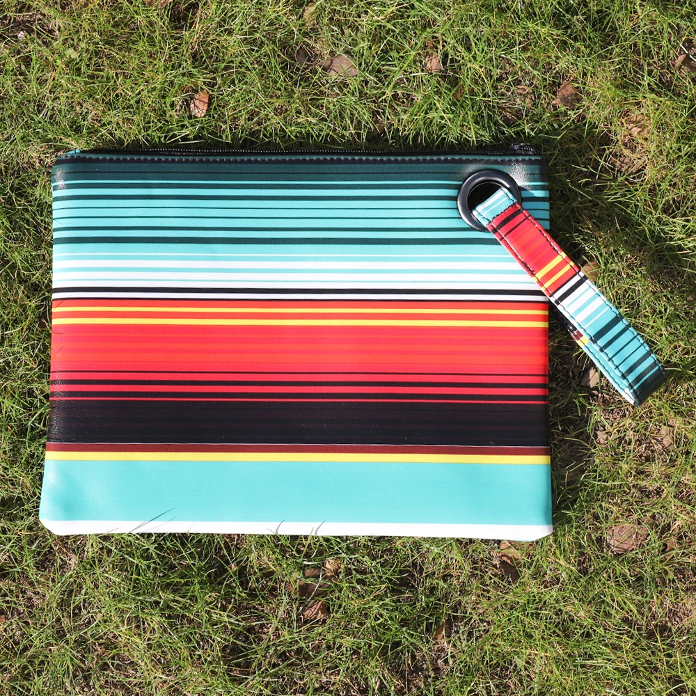 

Women Rainbow Oversized Clutch Purse Bag PU Leather Large Capacity Clutch Handbag Lady Wristlet Purse Evening Bag For Girls, Red buffalo plaid, black/white plaid