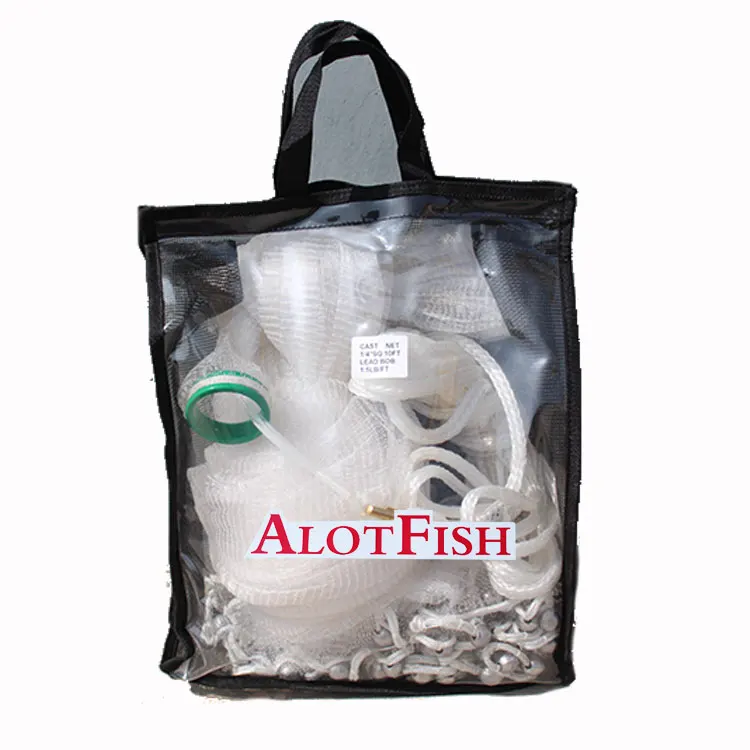 

High Quality Nylon Monofilament Fishing Cast Net Casting Net, Clear