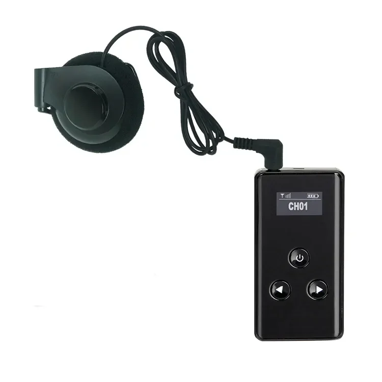

3.5mm Mono One Ear Earphone Single Side Ear Hook Earphone for Tour Guide Earphone Headphone Wired