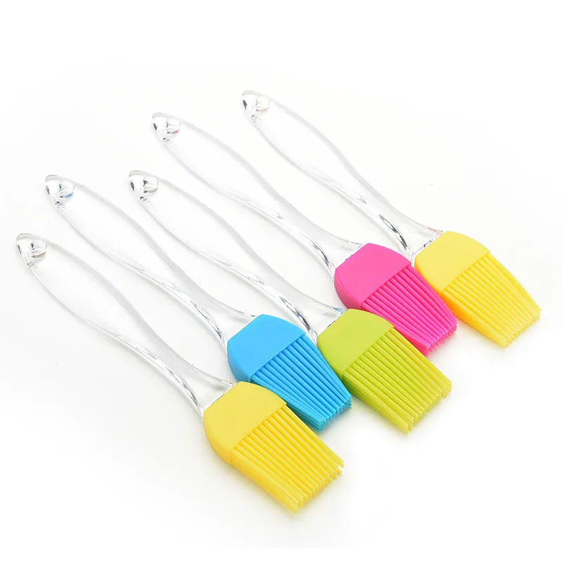 

Multi Color Silicone Basting Pastry Brush Oil Brushes For Cake Bread Butter Baking Tools Safety BBQ Barbeque Brush