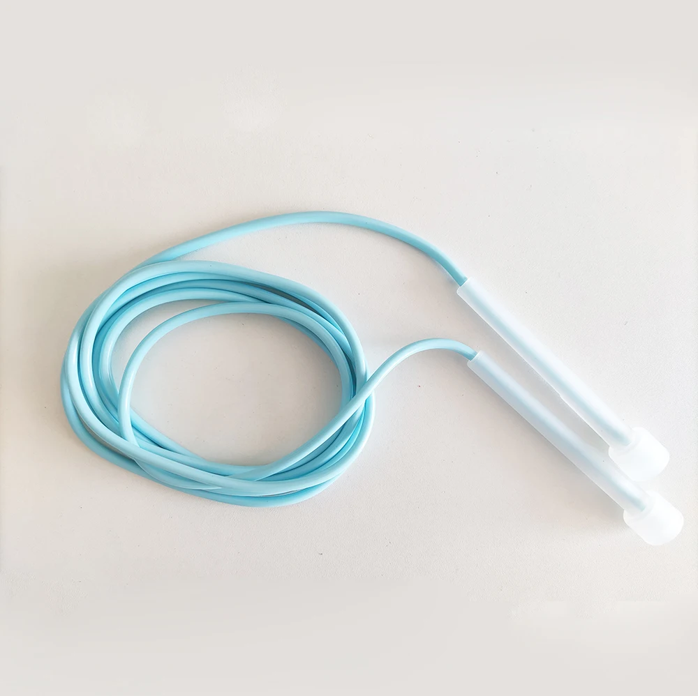 

$9.9 PVC Transparent Handle Jump Rope-2Pack, Blue,black,pink,green,yellow