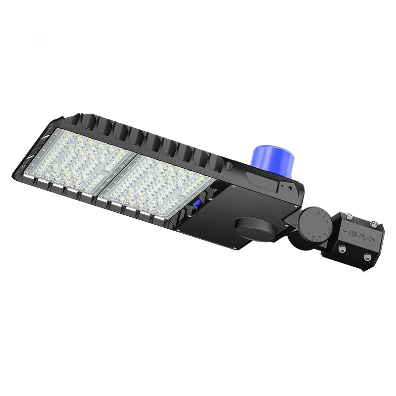 New Outdoor Fixtures Led Shoebox Light Street Pole Mounted Lighting 240W For Driveway Parking Lot Area Flood Lights