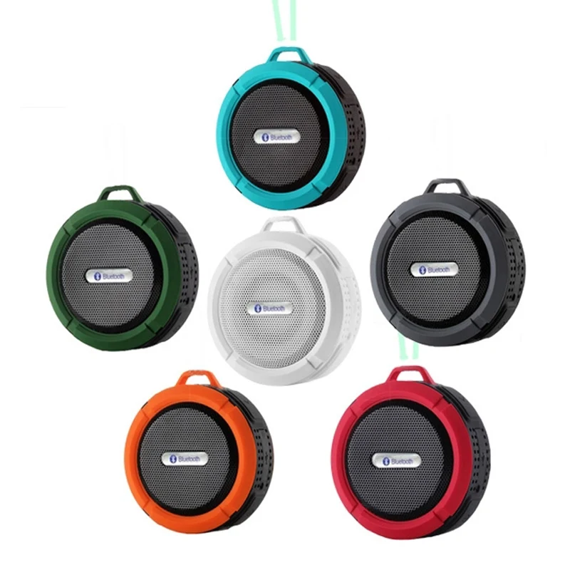 

C6 Cheap Portable Outdoor Mini Stereo Wireless IPX4 Waterproof speaker c6 Support TF