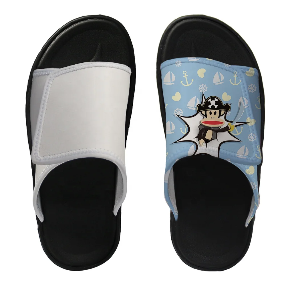 

Prosub Men's Sublimation Slides Items Personality Design Custom Logo Sports Blank Sublimation Shoes Sandals Sublimation Slippers, Black