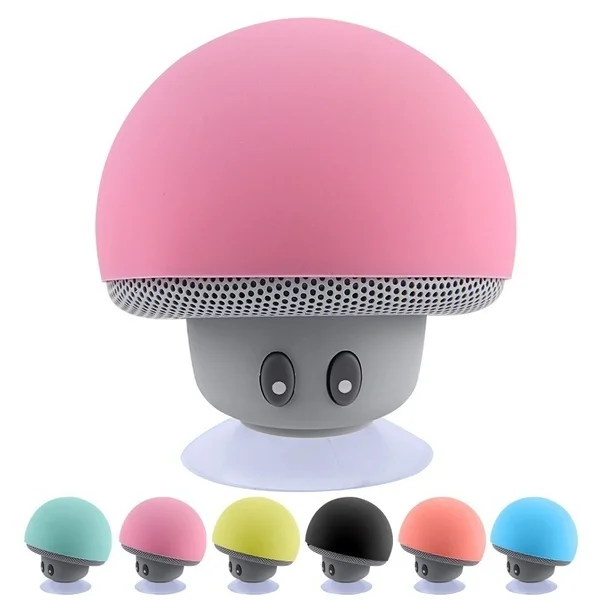 

2021Dropshipping Amazon New Bt280 Mini speaker Good Cute Mushroom Bass Portable Wireless BT Speakers with Charge port