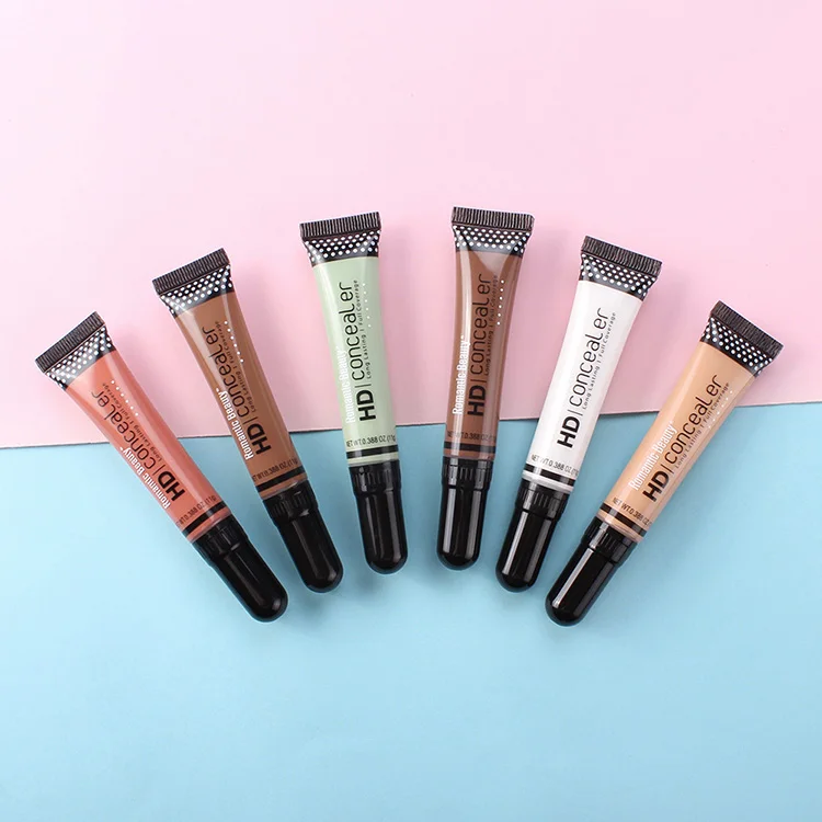 

High Quality Hot Full Coverage Hd Color Corrector Concealer Cream Makeup, 12colors