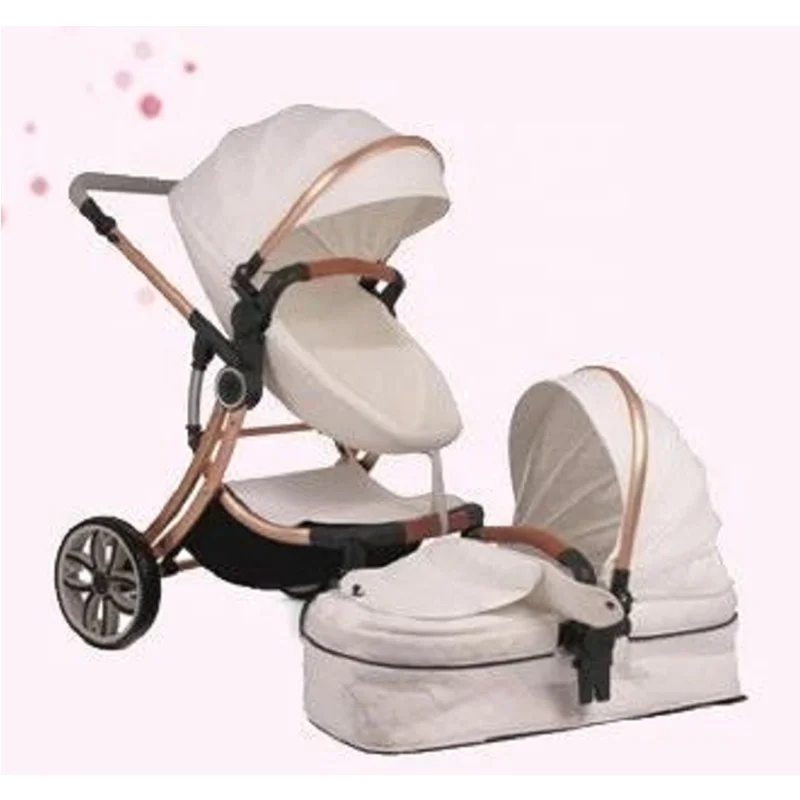 

Baby portable folding travel system Household High quality pu wheels products stroller