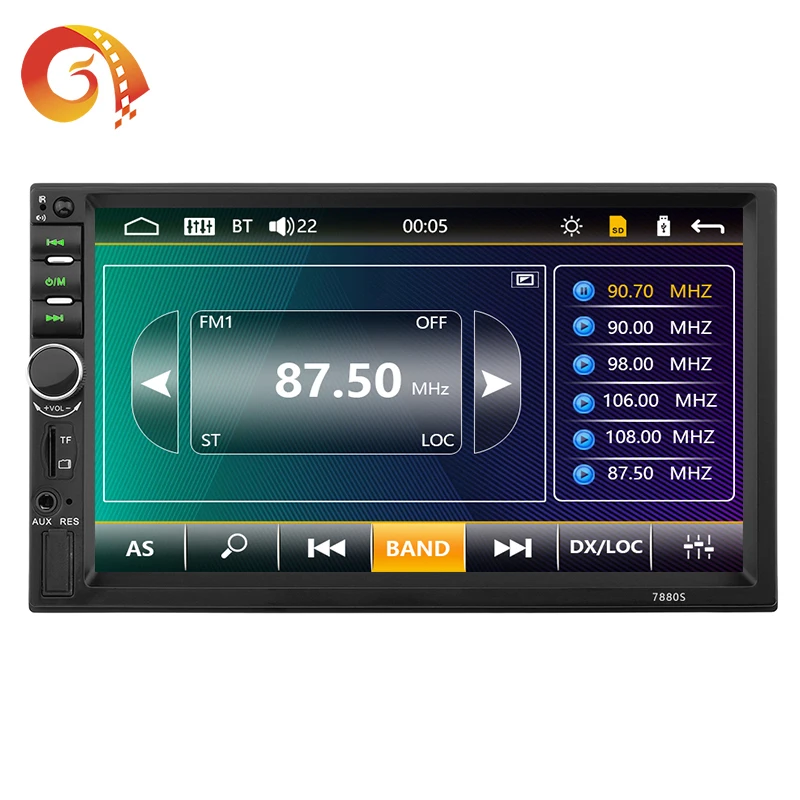 

BT Phone Music Car video Rear View Camera Function Car Radio MP3 MP4 MP5 HD player