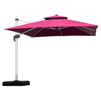 Outdoor Windproof Patio Garden Gazebo Leisure Large Cantilever Offset Umbrella Buy Patio Umbrella Outdoor Umbrellas Grden Umbrella Product On Alibaba Com