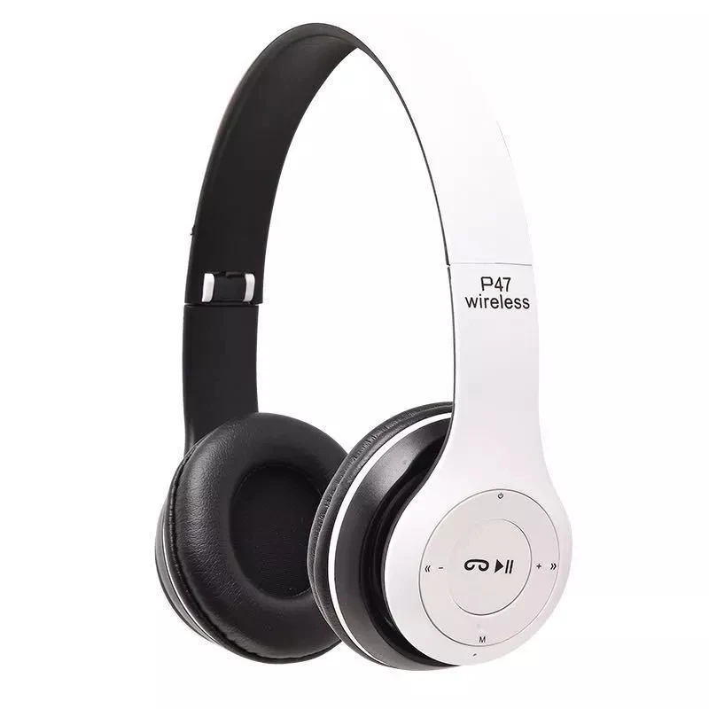 

2021 Handsfree blue tooth headphone Noise Canceling Headphone Earphone P47 ANC Wireless Head phones