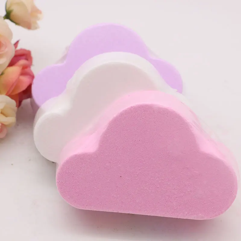 Amazon 150g Handmade Wholesale Rainbow Cloud Bath Bombs Dry Skin