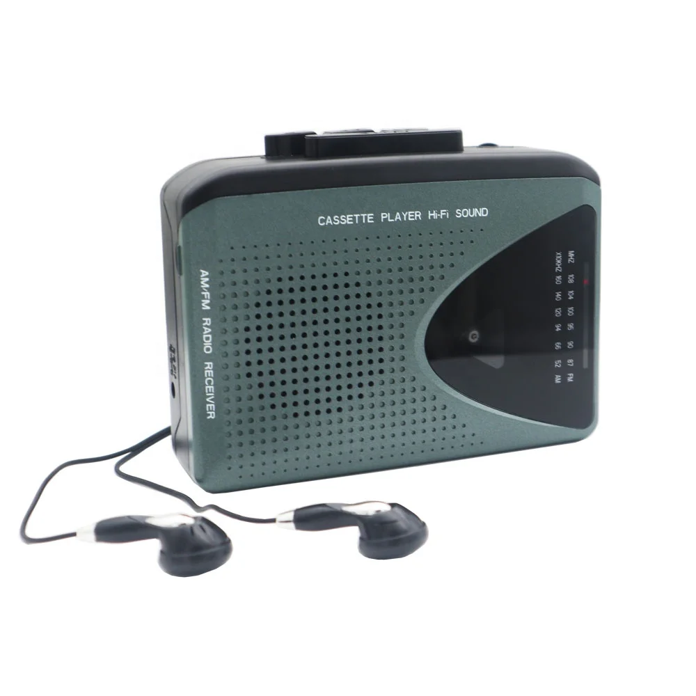 

China Manufacture good quality Cassette Recorder Player fashion Recorder Player with am fm radio, Black or customized