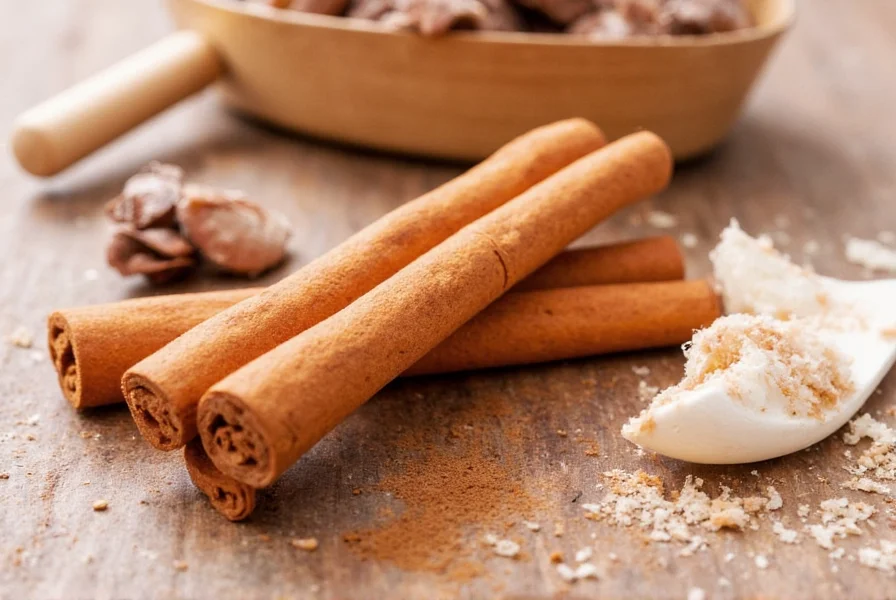 Smoothie with cinnamon sprinkled on top