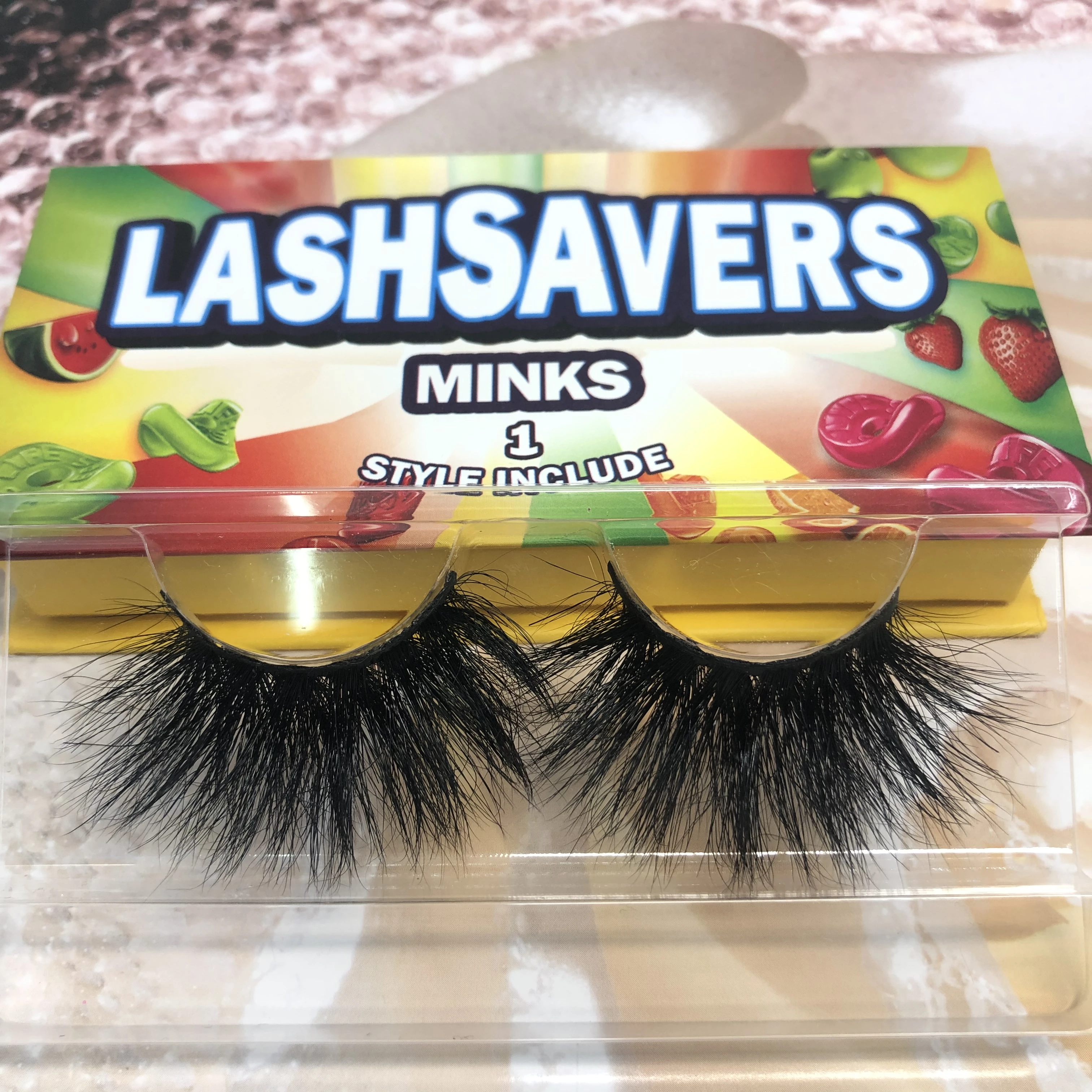 

Wholesale Packaging Private Lable 25mm 100% Real Mink Siberian Mink Lashes Vendor, Natural black