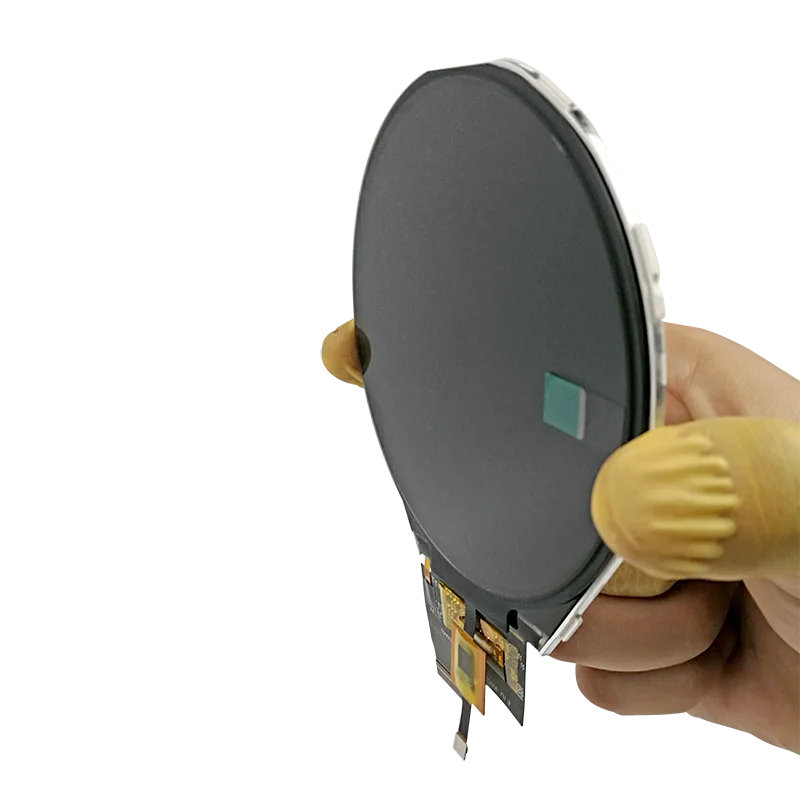 
Circle lcd display 3.4 inch round tft display with hdmi to mipi board and capacitive touch screen panel 