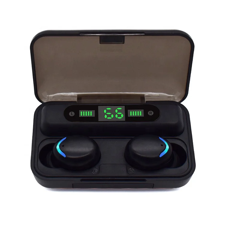 

F9-5C Mini Wireless TWS F9-5 Earphones Built-in Microphones LED Digital Display Earbuds