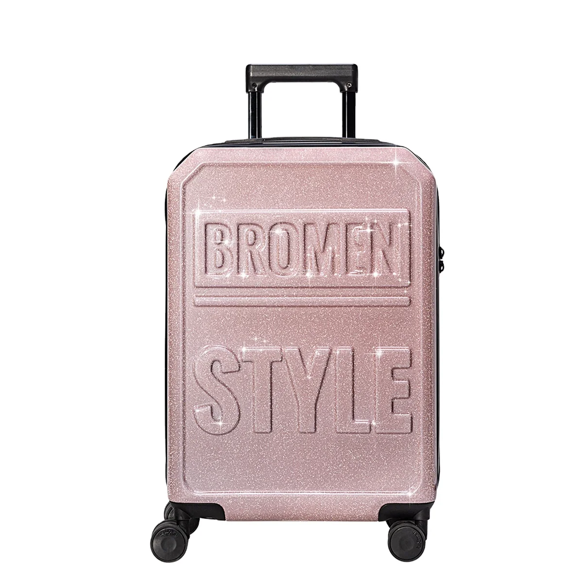 

new arrival luggage with universal wheels luxury luggage & travel bags hot sale high quality PC girls travel trolley