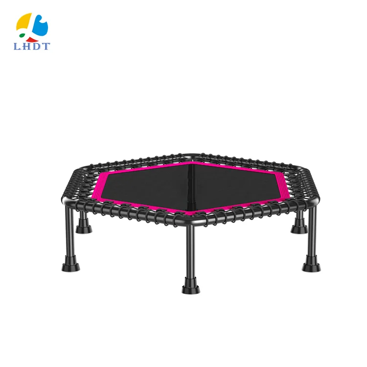 

Fitness Colorful Bungee Mini Trampoline Private Label Indoor without Protective Net Plastic, Customized color