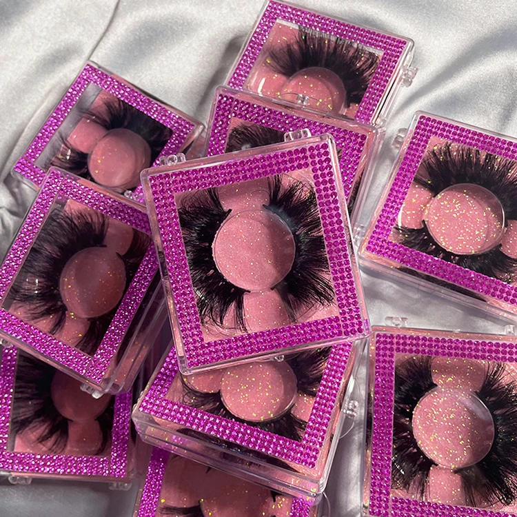 

JTFIL New Design Custom Eyelash Packing Set 3d Mink False Eye Lashes Own Brand 25mm Wholesale Mink Eyelashes, Natural black