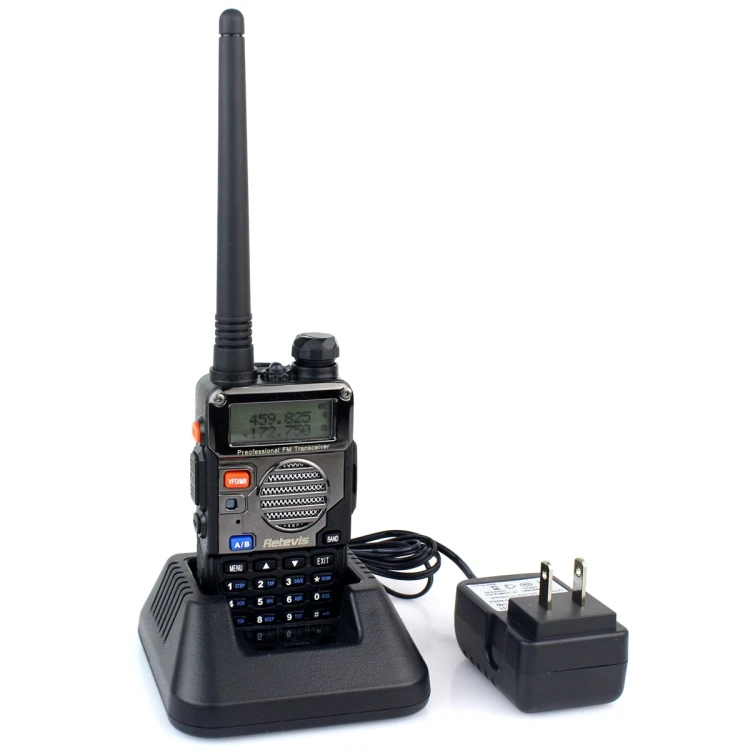 

Factory Directly Sell 136-174Mhz 400-520Mhz 128CHS Two-segment Handheld Walkie Talkie